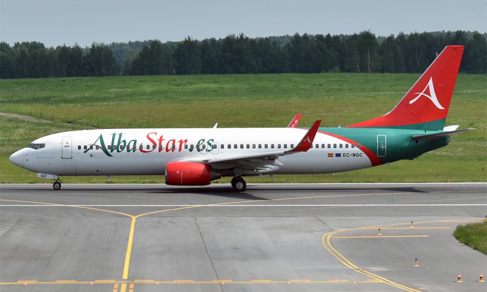 volo Albastar Bergamo Sharm