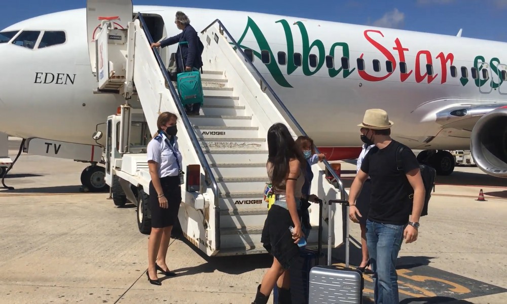 volo cancellato albastar parma trapani