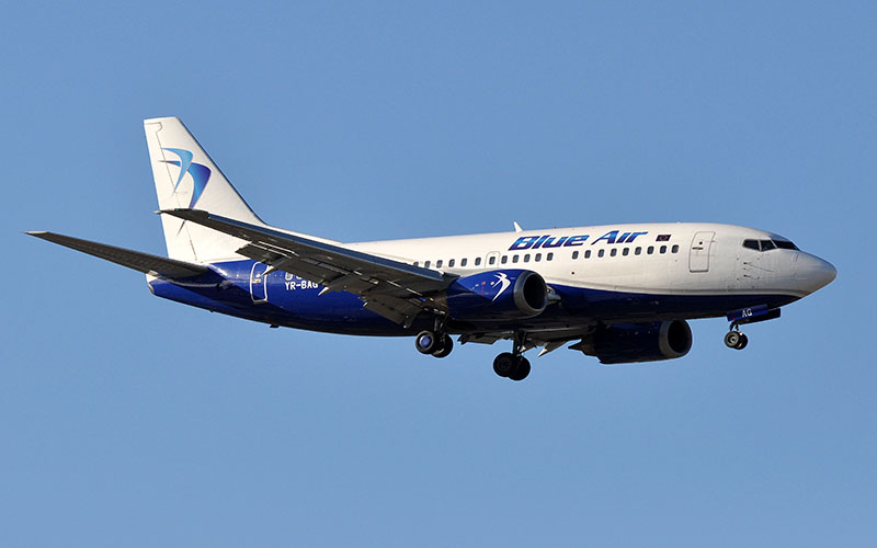 Ritardi aerei Blue Air