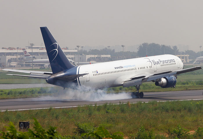 Reclamo volo Blue Panorama