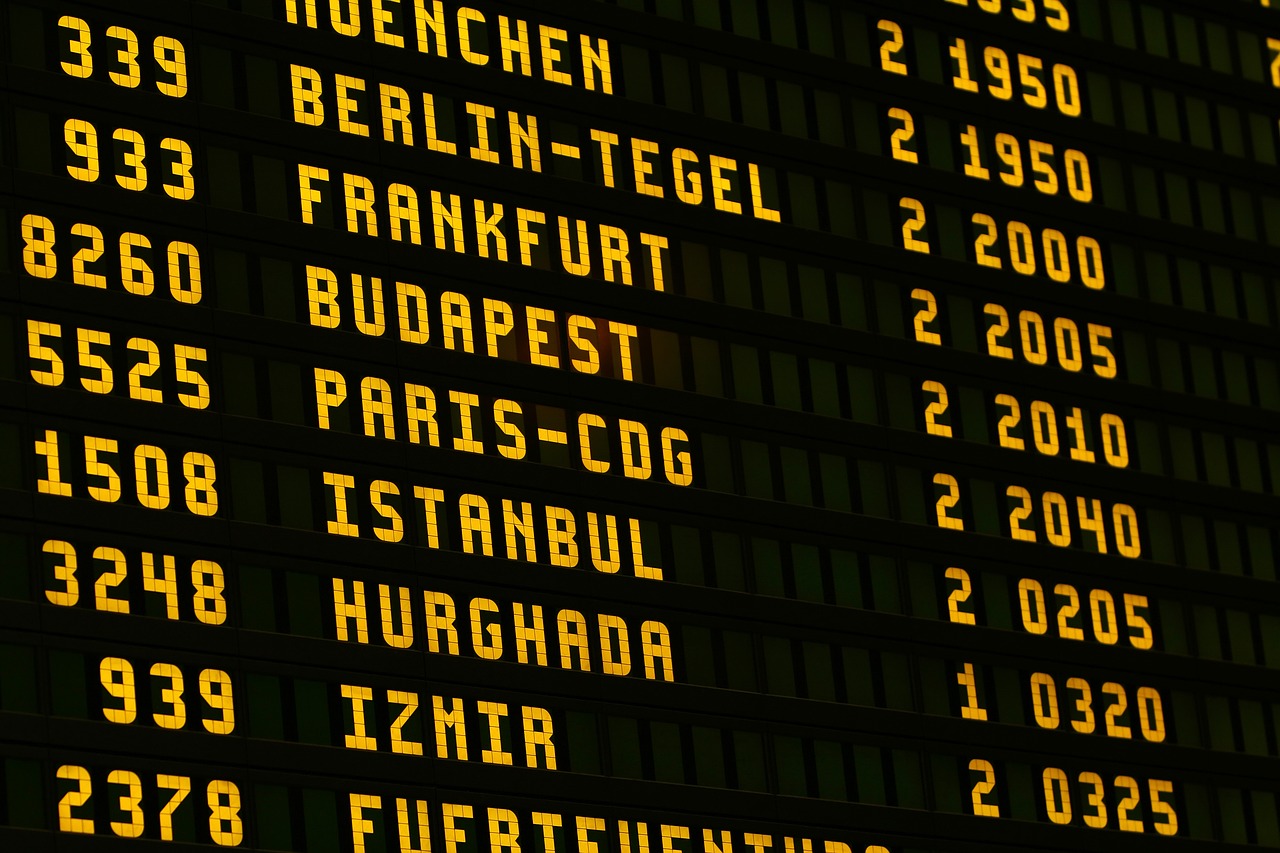 Disservizi aerei in aeroporto