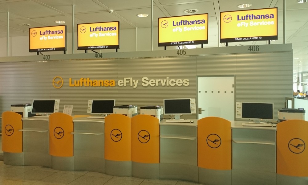 Come fare il check in online con Lufthansa compagnia aerea