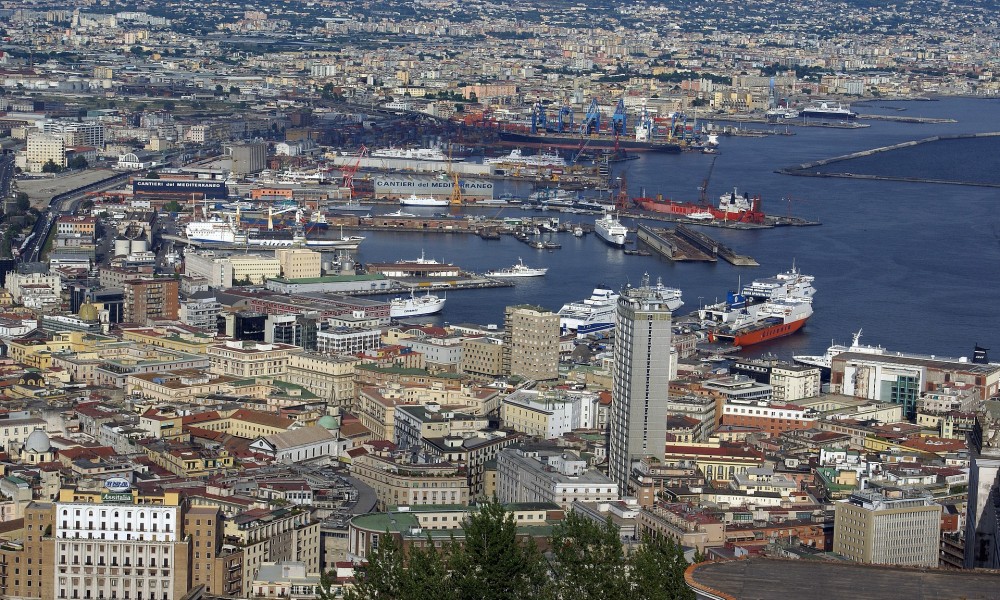 Napoli dall'alto