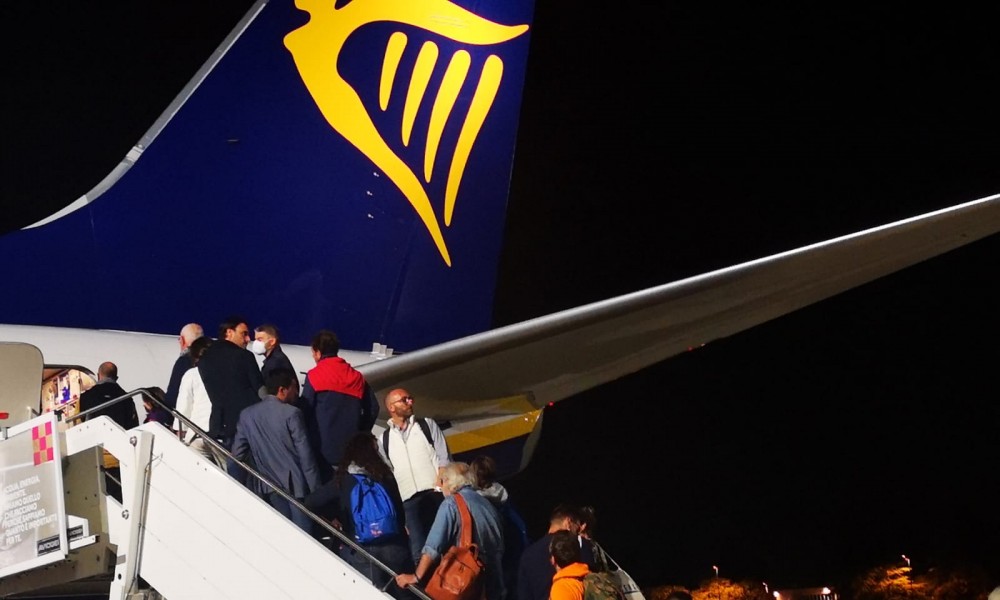 voli in ritardo ryanair palermo bergamo e ritorno