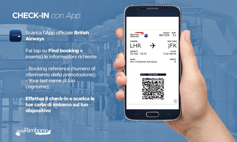 british airways check in app