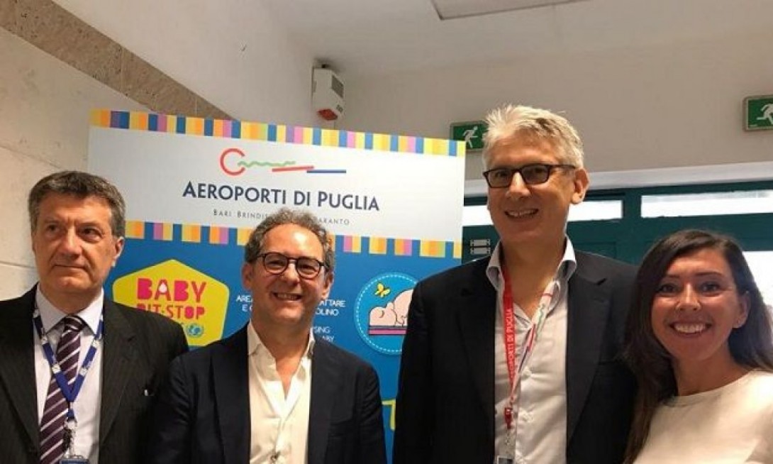 Aeroporto Bari: inaugurato nuovo Baby Pit Stop