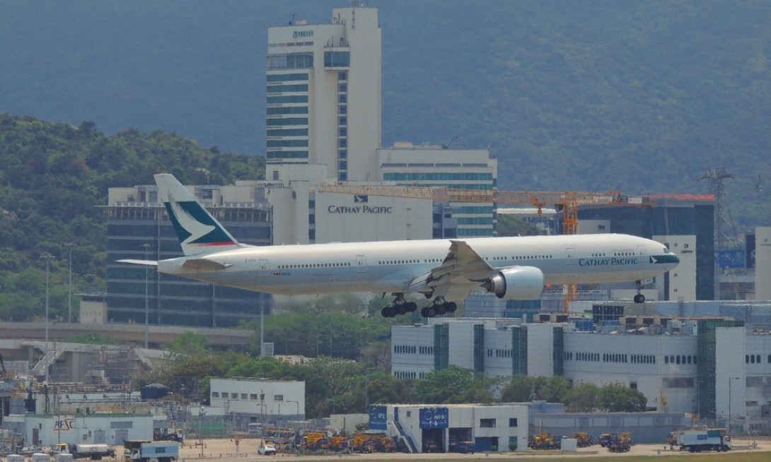 Cathay Pacific a bordo
