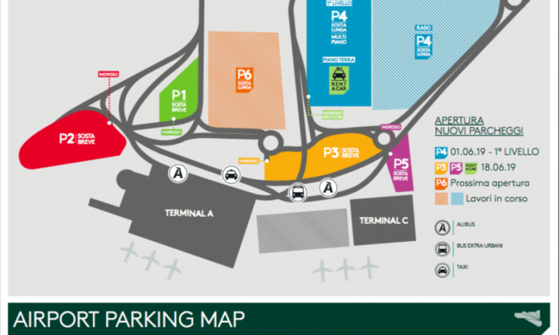 Aeroporto Catania: nuovo parcheggio multipiano