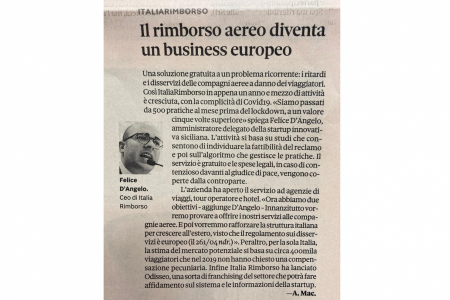 ItaliaRimborso sul Sole 24 Ore! Ecco l'articolo