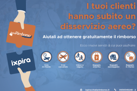 ItaliaRimborso, ecco la nuova collaborazione con Ixpira