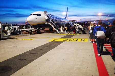 Volo in ritardo Ryanair Palermo Roma di quasi sei ore all'atterraggio