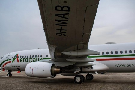 Tre ore di ritardo per i voli Aeroitalia Ancona Milano e ritorno